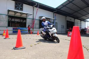 Honda Jateng dan HM Sampoerna Gelar Safety Riding Contest di Kendal