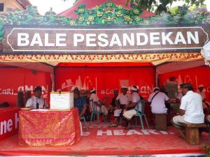 Astra Motor Bali Sediakan Bale Pesandekan Honda Untuk Umat di Pura Sakenan