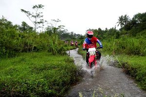 Honda Fun Offroad Touring Jelajahi Kaki Gunung Merapi