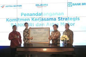 Astra Motor Lakukan Kerja Sama Strategis dengan BRI untuk Pengadaan Sepeda Motor Karyawan