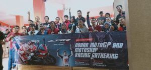 Nobar motoGP and Motoshop Racing Gathering “Kegiatan rolling city dan nonton bareng komunitas CBR250RR”