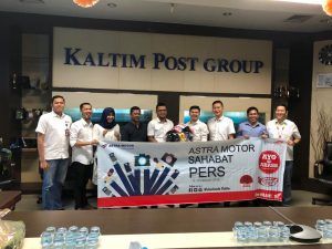 Peringati Hari Pers Nasional  Astra Motor Balikpapan Spesial Layani Insan Pers