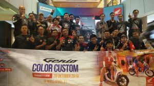 Honda Community Bali Ramaikan Genio Color Custom