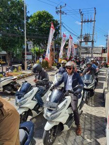 Touring Kekinian “ GentleMan Ride” Bersama Konsumen Honda PCX 