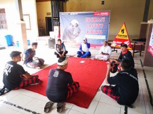 Safety Riding Untuk Perangkat Banjar, “Cari_Aman Dulu, Lanjut Jalani Hidup Sehat ” di Banjar Bucu Klungkung