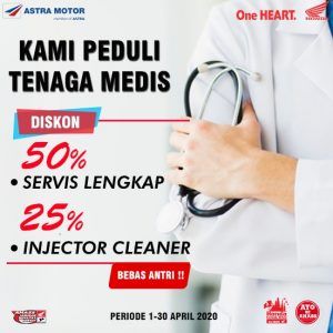 Apresiasi Tenaga Medis, AHASS Bali Berikan Program Istimewa