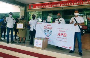 Main Dealer Astra Motor Bali Bersama Dealer Resmi Honda Bali Salurkan Bantuan APD Untuk 12 Rumah Sakit Umum dan 9 Puskesmas di Bali