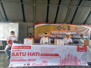 Astra Motor Bali Bersama Honda Community Donasikan APD, Wujudkan Satu Hati Bersama Indonesia Sehat
