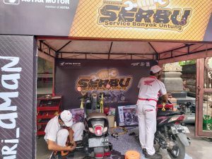 Ada Service Murah di Roadshow “One Heart One Banjar” Untuk Konsumen Honda