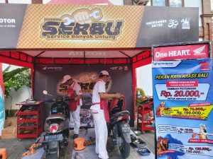 Jaga silaturahmi melalui One Heart One Banjar, puluhan Motor Honda Dapat Paket Hemat