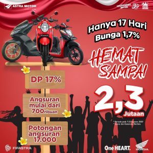 Promo Kemerdekaan, Honda Tawarkan Hemat Serba 17