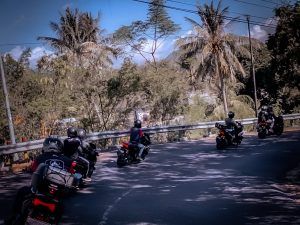 Peringati HUT RI, HAI Bali Ride Merah Putih 360