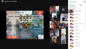 Melalui Daring Astra Motor Bali Berbagi Cara Berkendara yang Aman, Sehat dan Nyaman Untuk Program Private Company