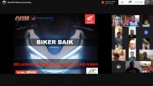 Berkendara Aman dan Menjadi Biker Baik, Astra Motor Bali Berikan Edukasi Melalui Webinar Kepada Semeton PCX Gianyar