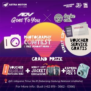 Selama 2 Hari, “ADV Goes To You” Hadir di Danke Café   Gelar Photography Kontes