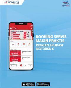 Cara Booking Online Servis Motor Lewat Motorku X