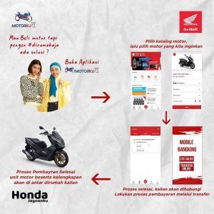 Cara Mudah Beli Motor & Sparepart Motor Lewat Aplikasi Motorku X
