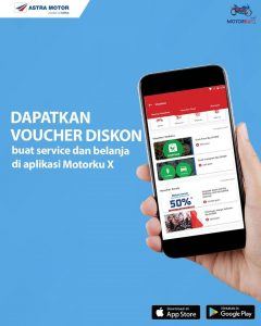 Booking Servis Motor Lewat Motorku X Dapatkan Potongan Biaya Servis