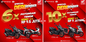 Semarak Akhir Tahun, Honda persembahkan Program DealSember