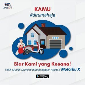 Tidak Perlu Repot ke Bengkel, Motorku X Layani Servis Motor di Rumah
