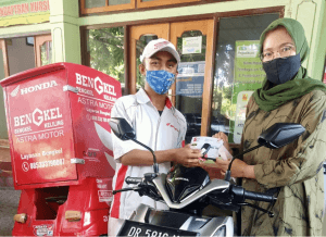 Honda Care Astra Motor NTB, Mudahkan konsumen Servis Motor dari Rumah