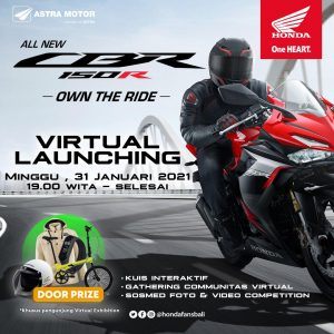Siap-Siap All New CBR150R Akan Sapa Penggemar Sepeda Motor Sport Pulau Dewata
