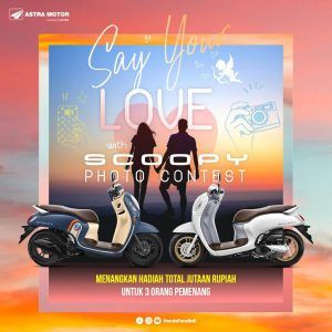 Bersama Honda, Meriahkan Hari Kasih Sayang melalui Scoopy Photo Contest