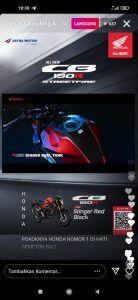 Serunya Virtual Launching All New Honda CB 150 R StreetFire Bali