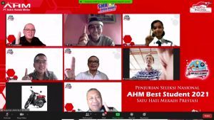 Seleksi Tingkat Nasional, Dua Siswa SMAN Bali Mandara Lolos Ikuti Penjurian AHM Best Student 2021 Melalui Virtual