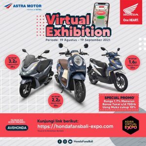 Honda Virtual Exhibition, Special Promo Untungnya Banyak