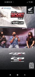 Komunitas HCRC Bali Ramaikan Live Talkshow di Honda Sport Moto Show “Exite Your Ride”