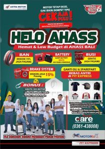 Manfaatkan Layanan Pit Express, Ayo Cek Aja Dulu Ada Paket Service “Helo AHASS” untuk Konsumen Honda