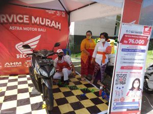 Paket Service Hemat, Astra Motor Bali Apresiasi Tenaga Medis RSUD Bali Mandara