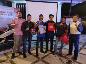 Community Honda NTB jadi Role Model #Cari_Aman di jalan